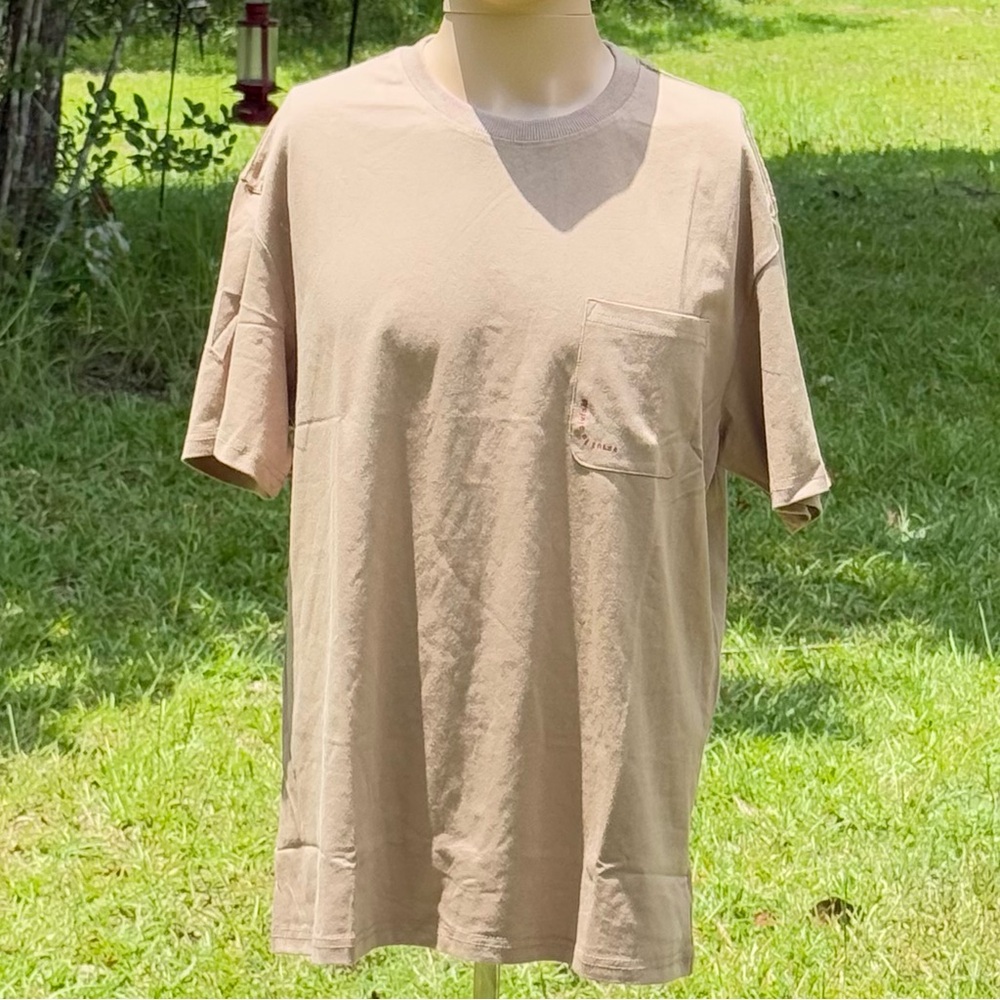 Men’s Aelfric Eden Tan Short Sleeve Tee Size Medium (CBM0001)